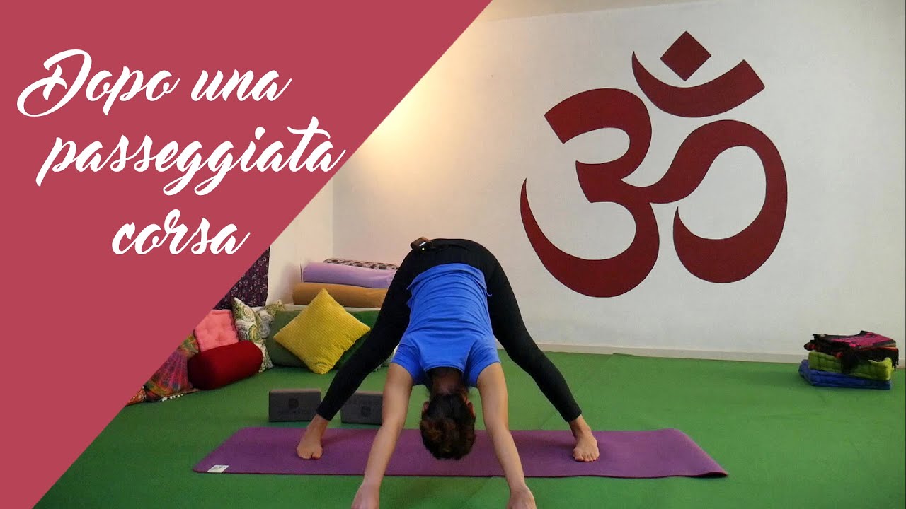 Yoga post corsa o passeggiata - lezione completa 40 min.