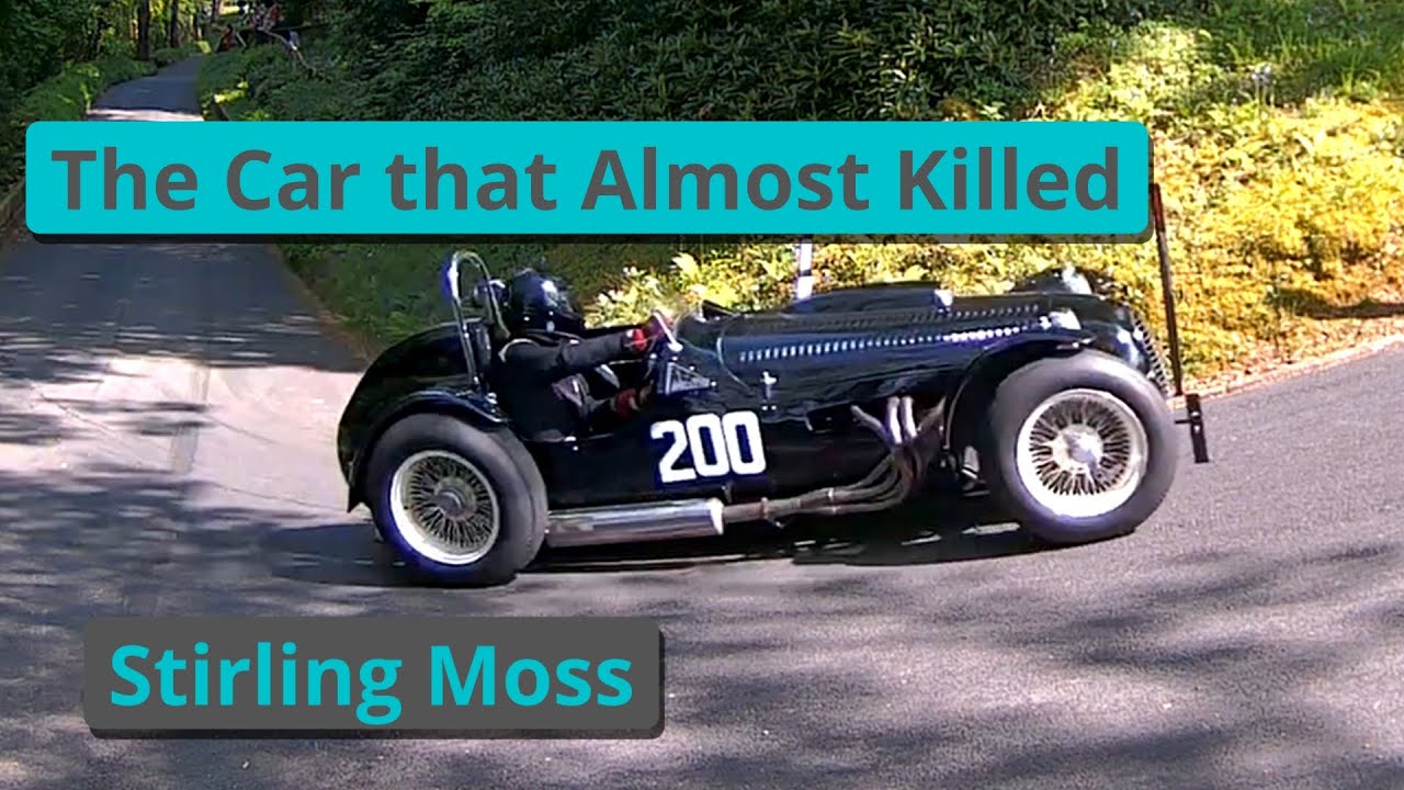 The car that almost ended Stirling Moss's career.