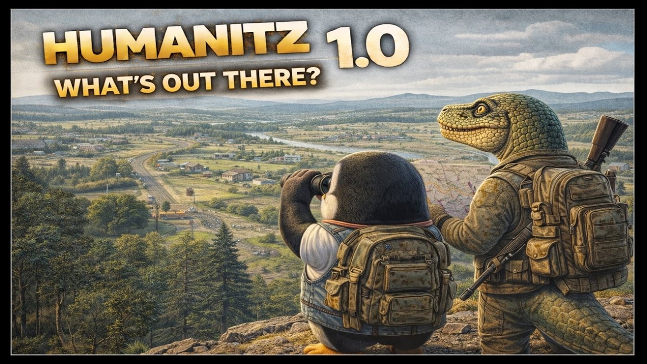 Airport Cleared — Exploring the Map | HumanitZ Gameplay