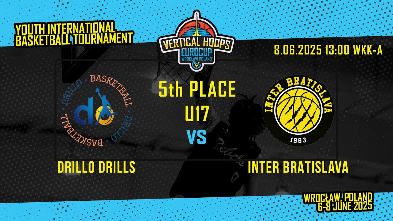 U17 5th PLACE: Drillo Drills - Inter Bratislava, 8.06.2025 13:00