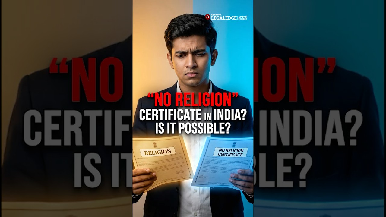 No Caste No Religion Certificate? Madras High Court&rsquo;s Big Legal Rule Explained