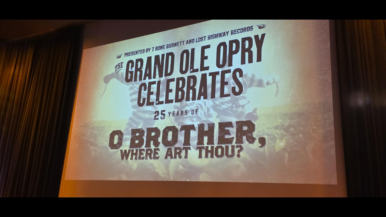 [O Brother, Where Art Thou] Soundtrack Q & A Panel Grand Ole Opry 25th Anniverary Nashville 2/28/26