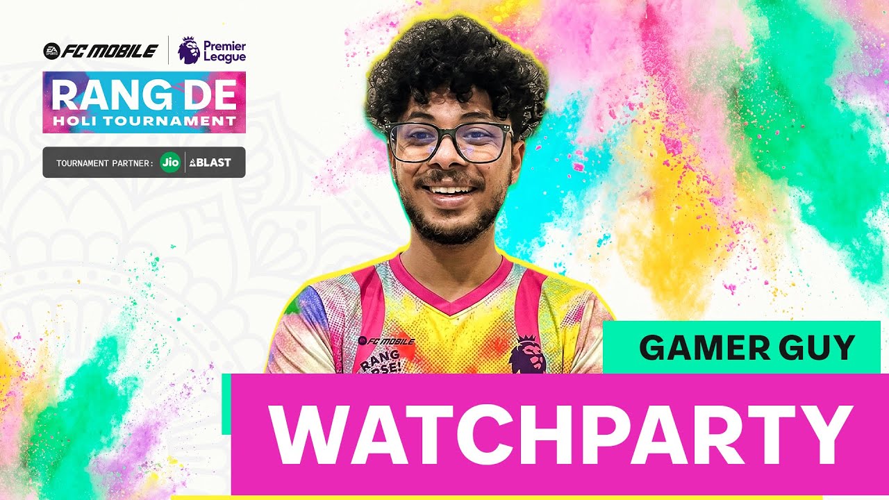 LIVE FROM EA FC MOBILE LAN | EA FC MOBILE rang de HOLI TOURNAMENT - WATCHPARTY!