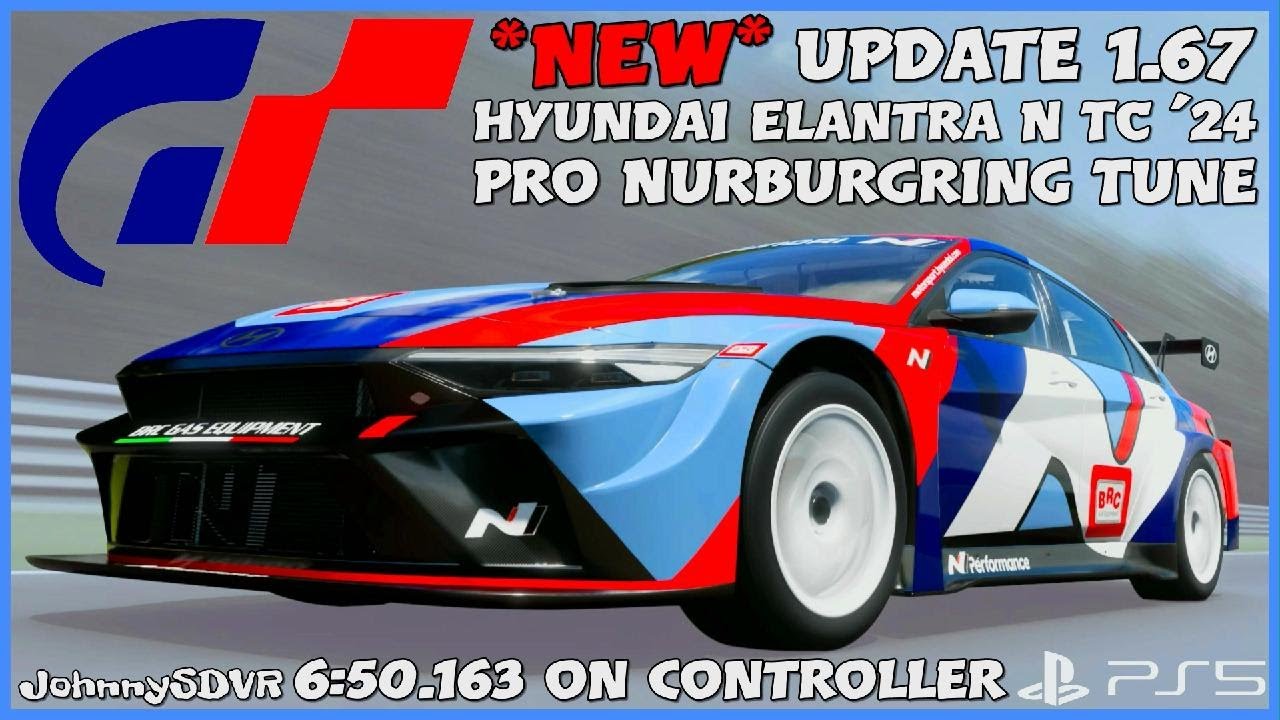 *NEW* Gran Turismo 7 - Hyundai Elantra N TC '24 Pro Tune | Nurburgring Gr4 Setup | GT7 Update 1.67