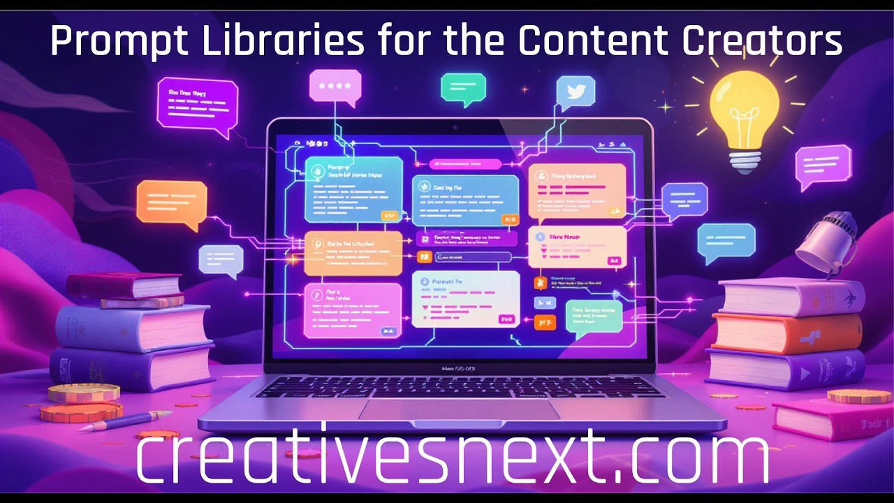 Creative Prompt Libraries -  A Toolkit for the Content Creators & Marketers