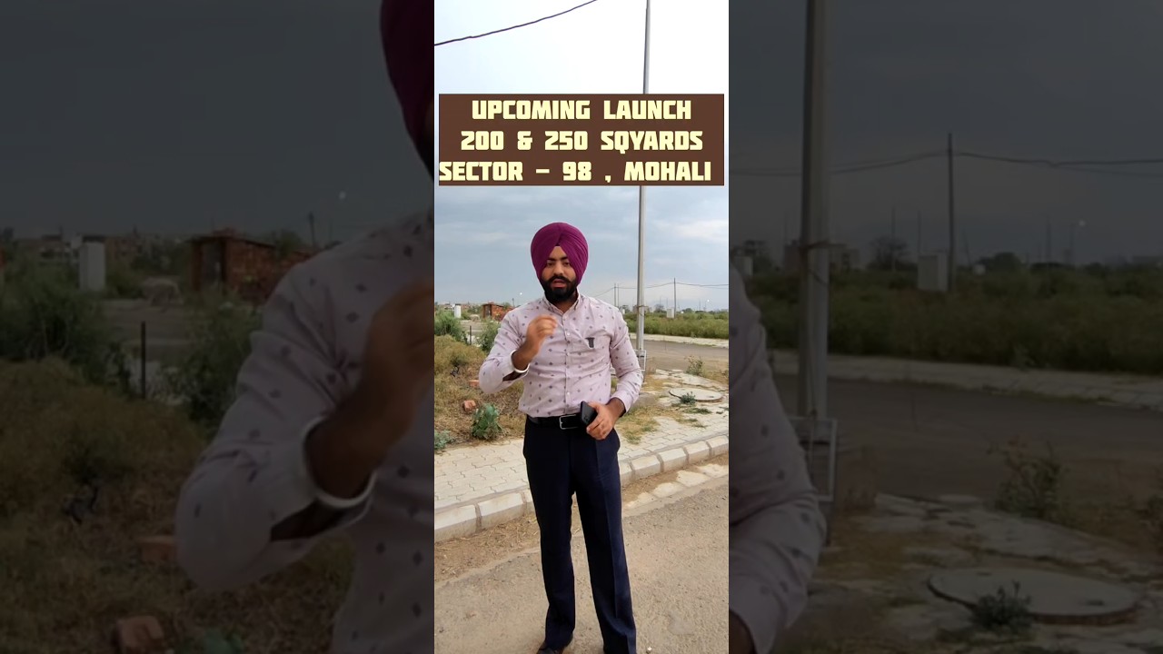 plots in Sector 98 Mohali ! New launch in Mohali #property #mohaliproperty #investment