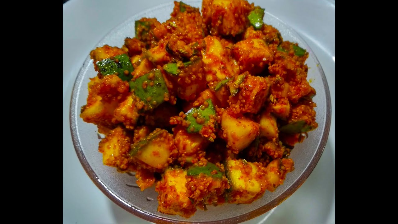 Mango pickle recipe | आंबा लोणचे रेसिपी मराठी| mango pickle recipe in marathi kairiche lonche