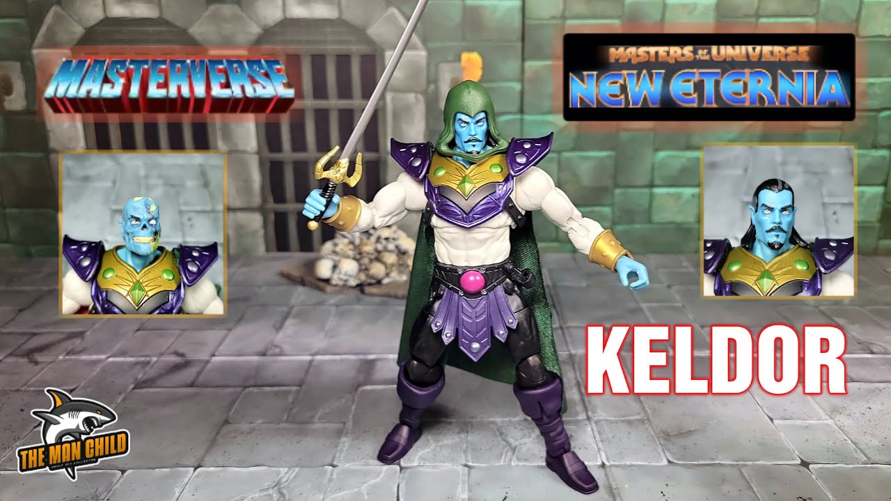 MOTU Masterverse New Eternia KELDOR Figure Review with Parts Swapping!
