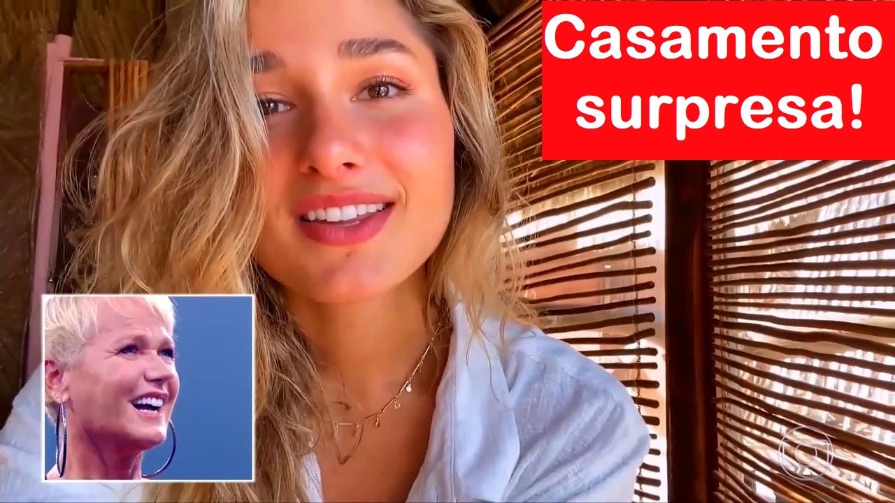 CASOU! Sasha Meneghel se casa com melhor amigo e mostra fotos...