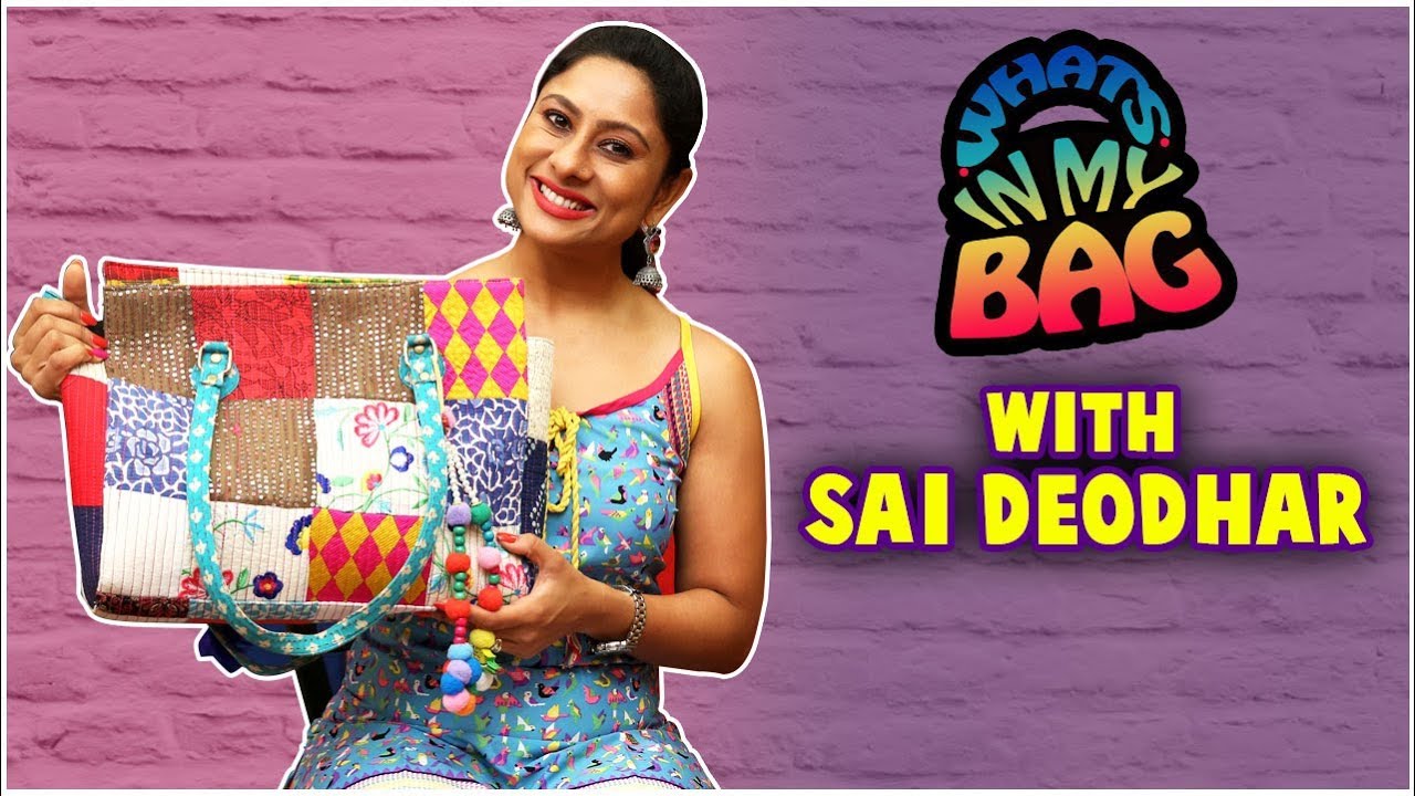 What's In My Bag - ft.Sai Deodhar | Mogra Phulala, Sara Akash