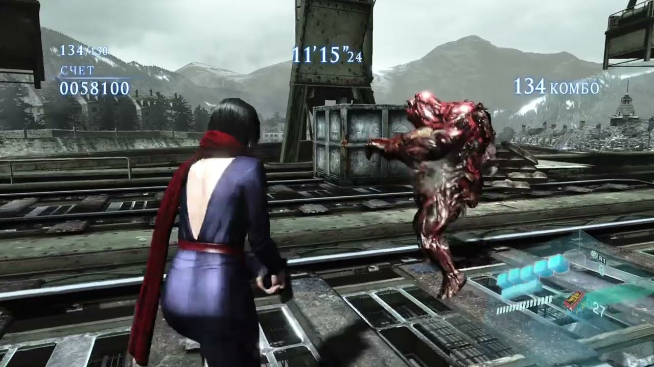 Resident Evil 6 (PS5) The Mercenaries Solo Steel Beast 1593k Carla
