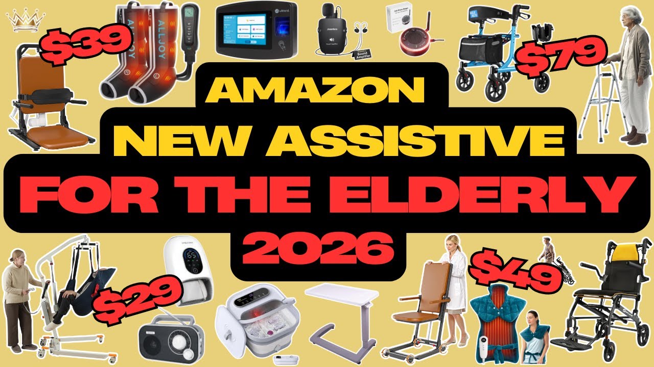 27 New Assistive Amazon Gadgets for Better Mobility and Care of the Elderly and Disabled Adults 2026