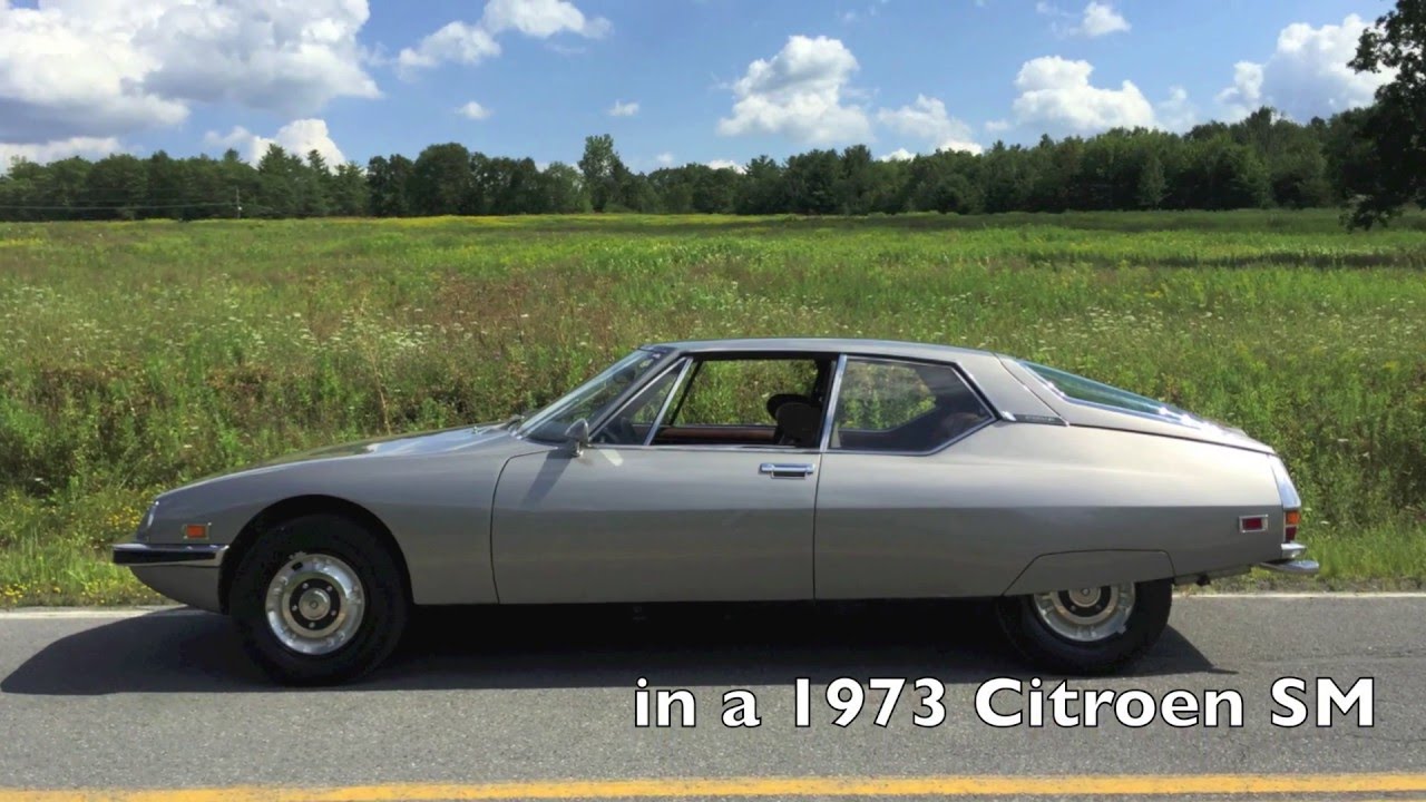 The Citroen SM Experience - a 15 minute drive