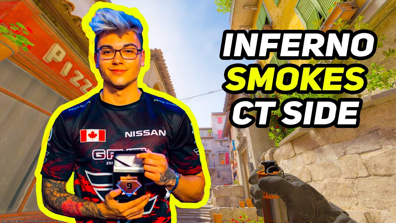 CS2 Inferno - All Smokes For CT-Side What You Need To Know In 2024