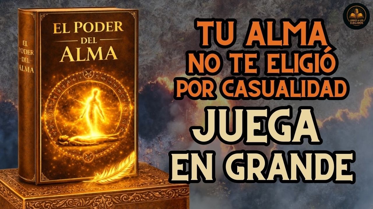 EL PODER DEL ALMA : Tu alma NO TE ELIGIO POR CASUALIDAD JUEGA EN GRANDE Audiolibro completo
