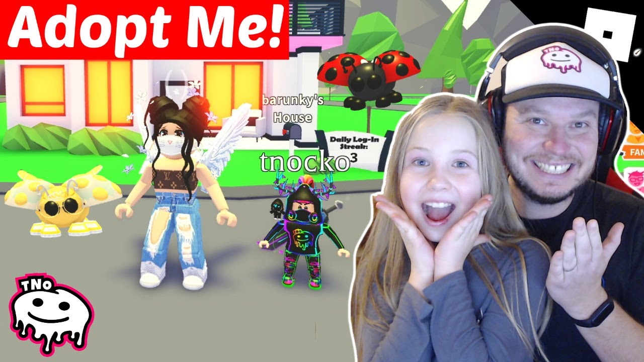 FRACEK TNOČKO a BERUŠKY 🐞 MAMINKA BARUNKA PŘÍBĚH ADOPT ME! 🍓 ROBLOX | Tatínek a Barunka CZ