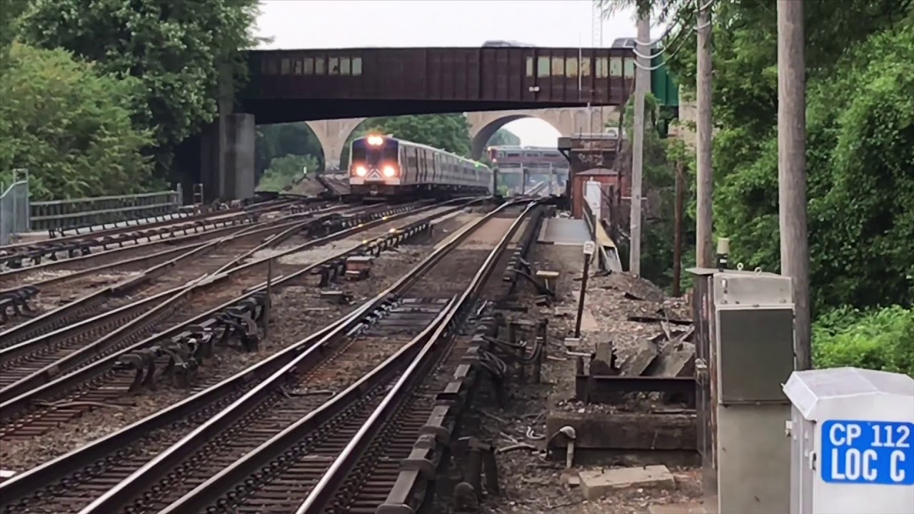 Metro North Railroad PM Rush Hour at Woodlawn