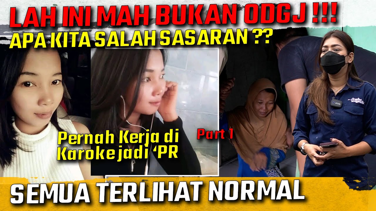 DULU CANTIK! APA BENAR INI ODGJ? APA KITA SALAH SASARAN?? NGOBROL PUN NYAMBUNG!!| PRATIWI NOVIYANTHI