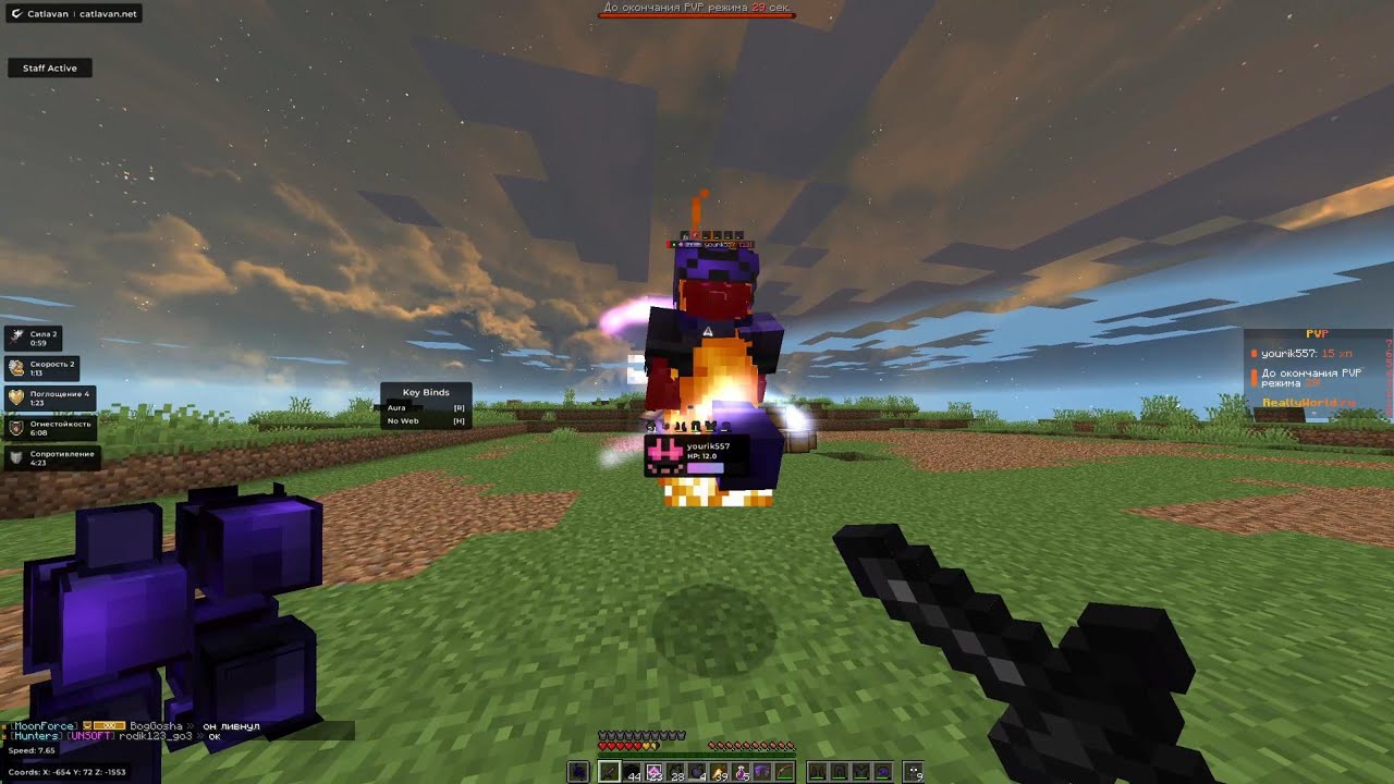 ✨| ГРИФ НА REALLYWORLD С ЧИТОМ CATLAVAN CLIENT 1.21.4 | ЛУЧШИЕ ОБХОДЫ ПОД REALLYWORLD | PVP | HVH