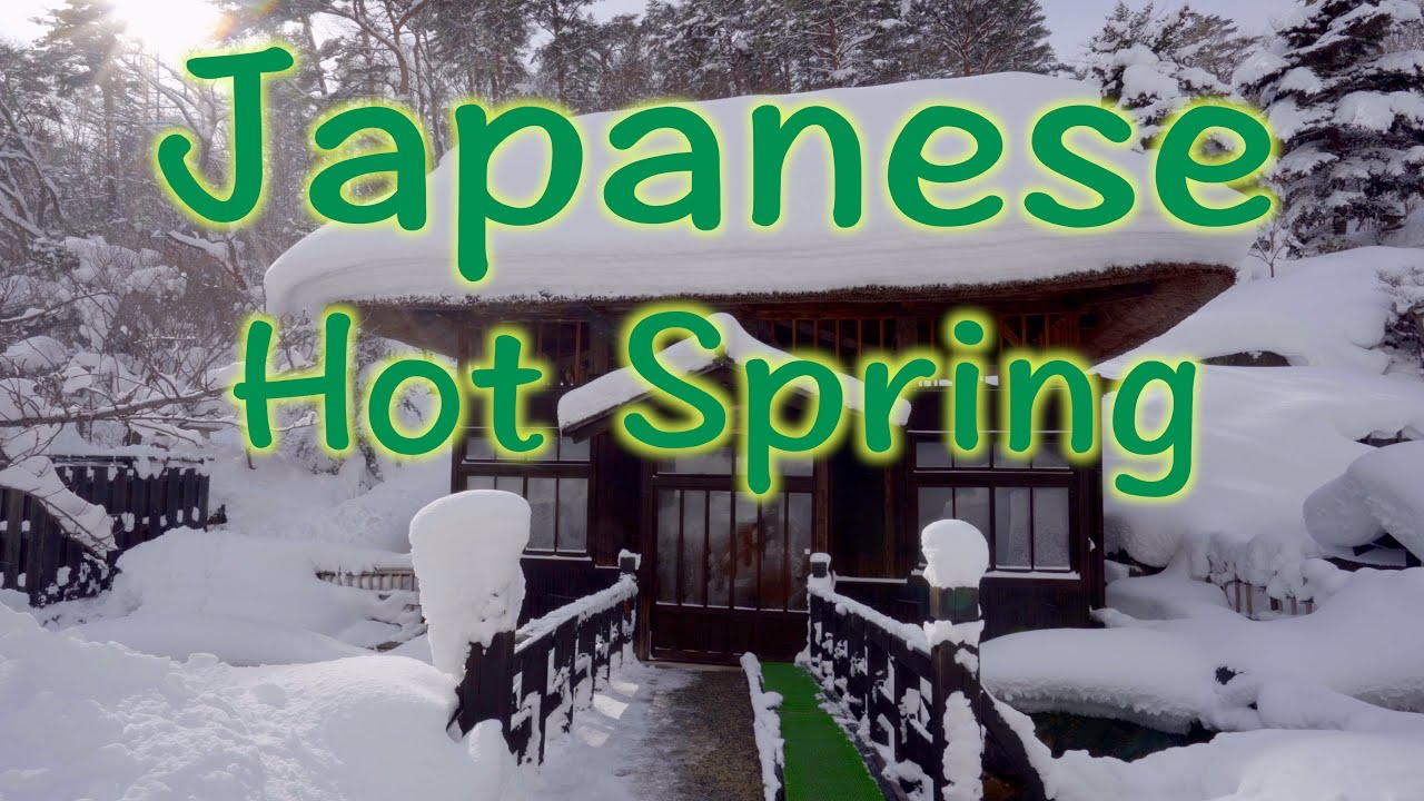 Winter at Takayu Hot Springs is Heaven! | 4K
