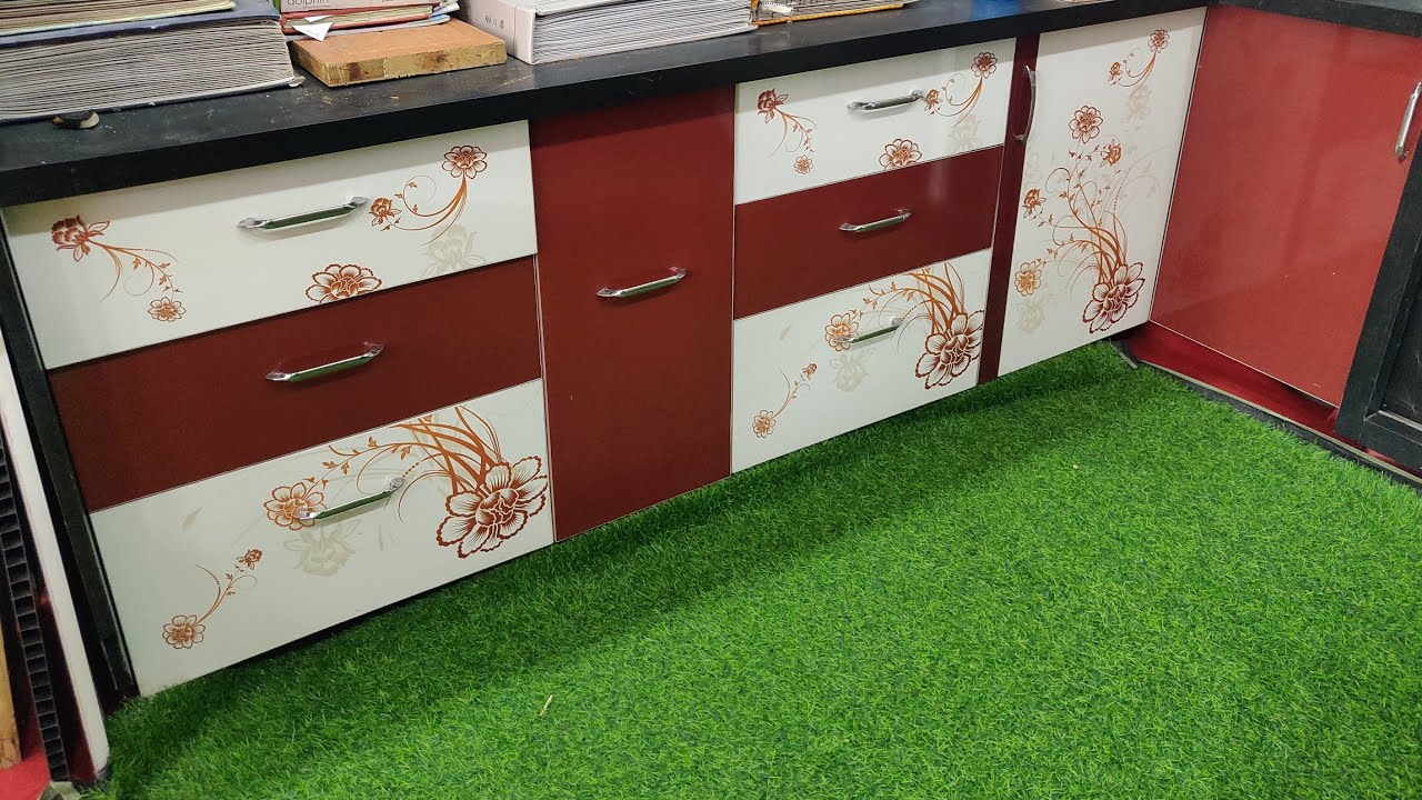 PVC में किचन बनाने मे कितना खर्चा आता है। modular kitchen design with making cost/ price