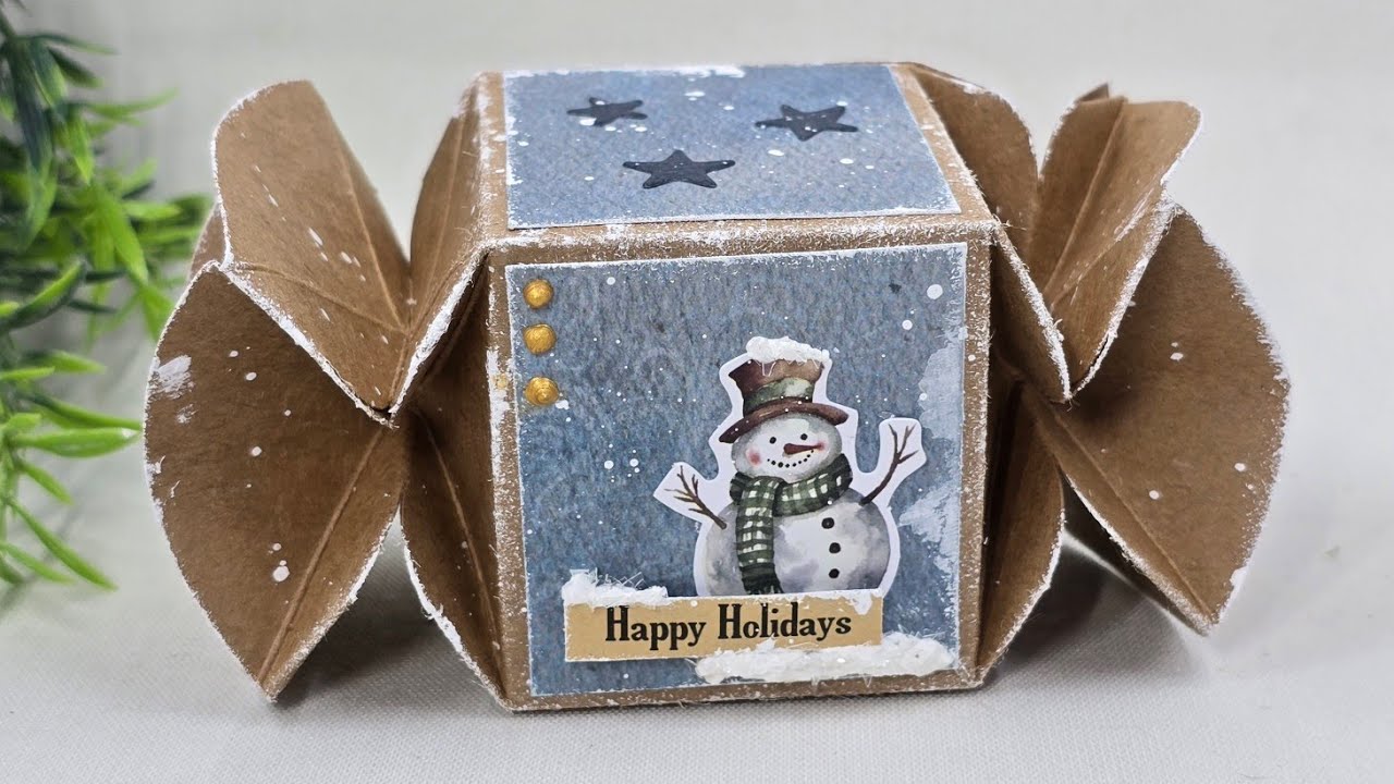 Make a giftbox with the newest paperpads
