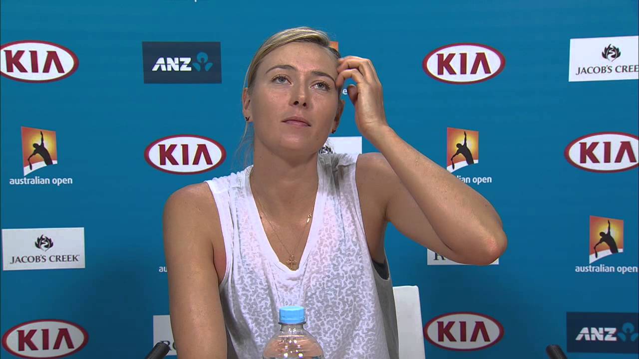 Maria Sharapova press conference (SF) - Australian Open 2015