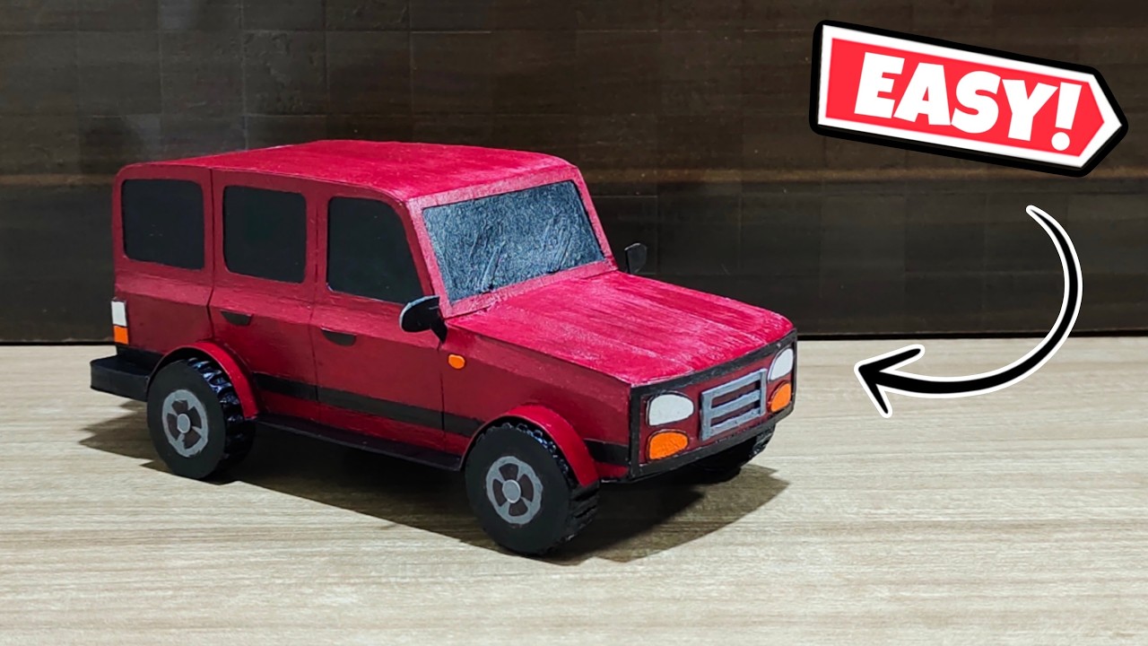 How to make Car with Cardboard