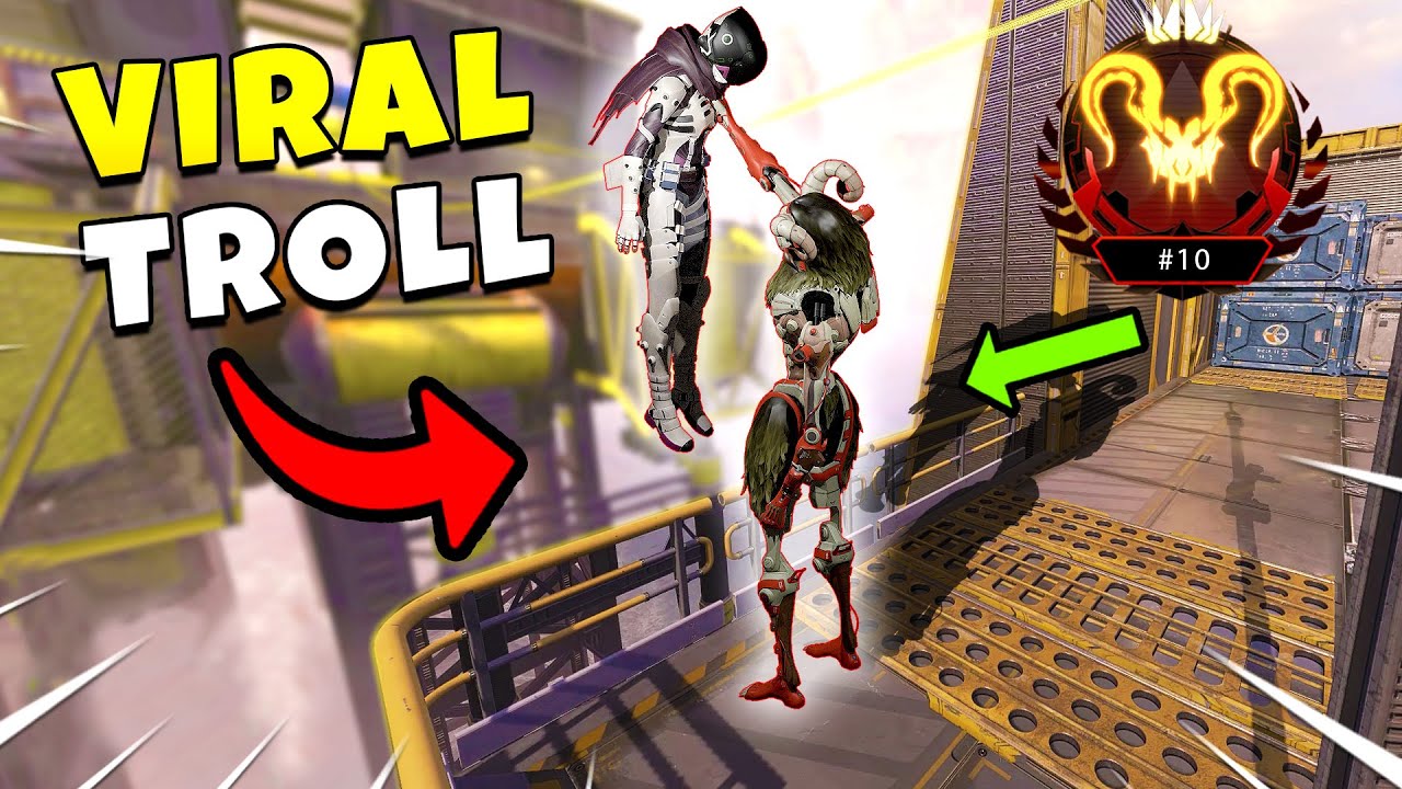 *NEW* VIRAL TROLLing IN RANKED!?! - NEW Apex Legends Funny & Epic Moments #345