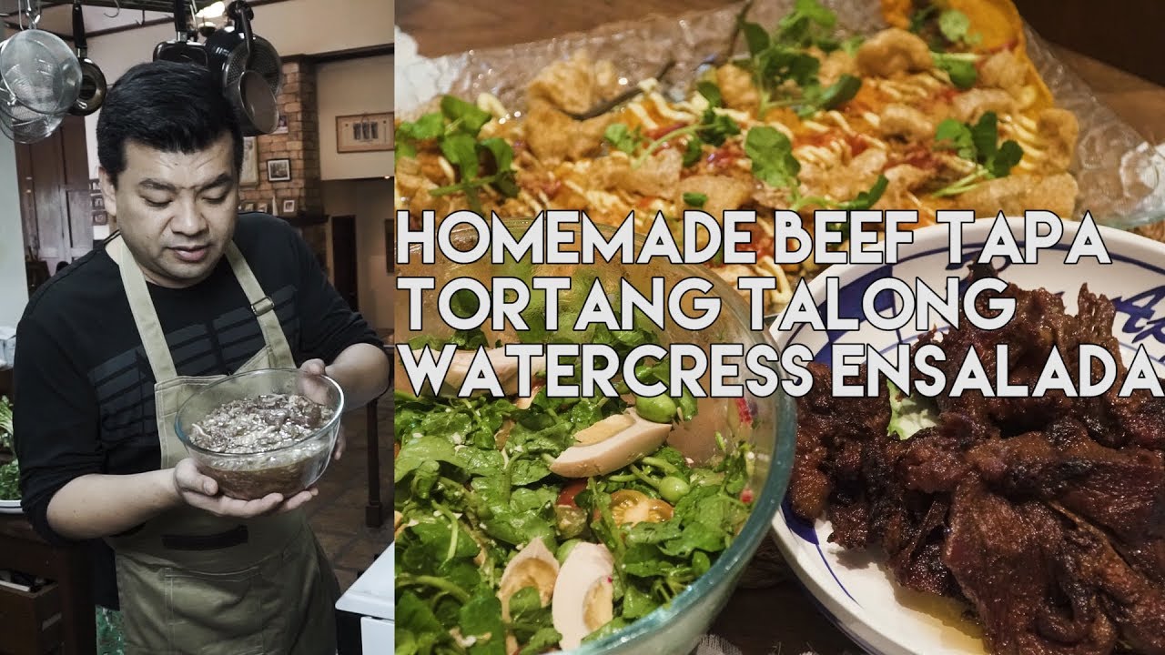 Beef Tapa,Tortang Talong,Ensalada | Perfect Pinoy Breakfast | Gino Gonzalez