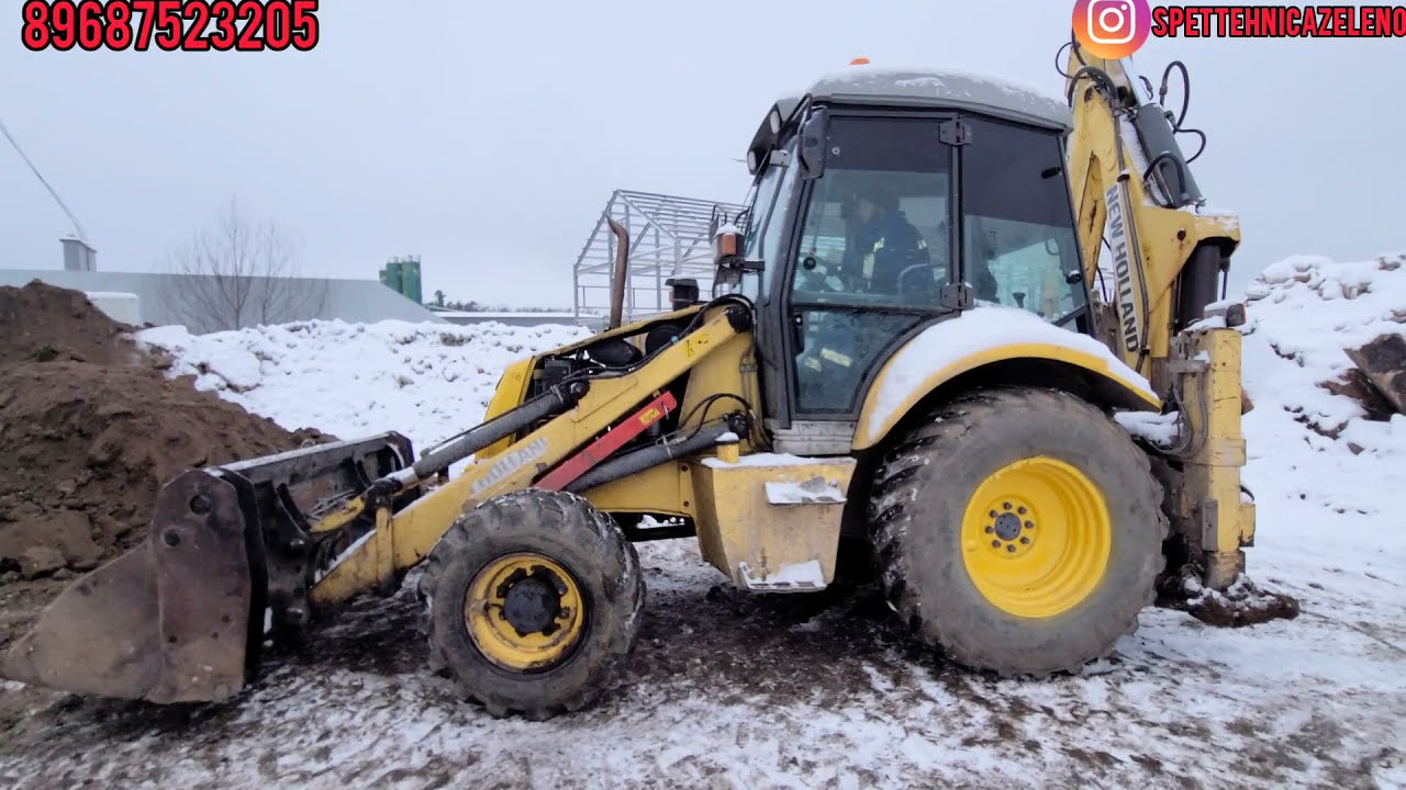 Диагностика перед покупкой. NEW HOLLAND 110 2005-й г. 2,7🍋