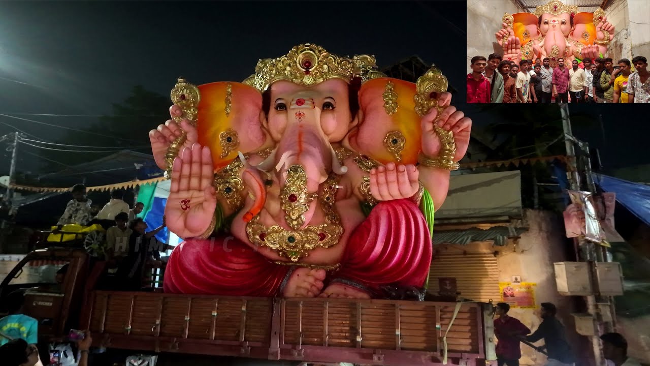 Biggest MahaGanapathi Idol 2025 |Dhoolpet Crane Lifting | DCM Aagman | Vivekananda Youth Lingampally