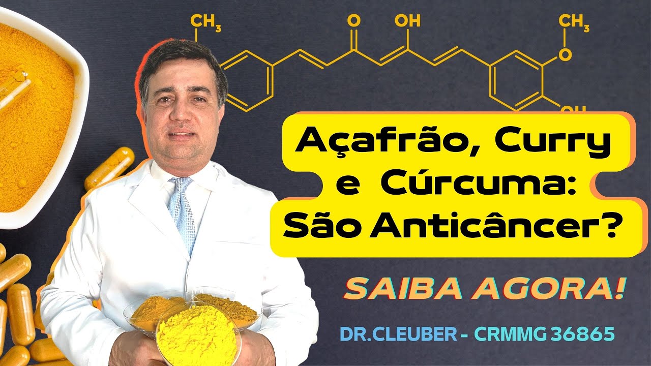 🥘 CÚRCUMA, AÇAFRÃO E CURRY: Benefícios e Ação Contra o Câncer! 🍠
