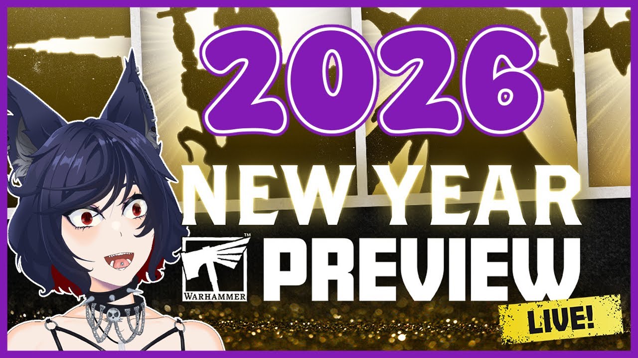 Where are my wings GW!! |Vtuber reacts to Warhammer New Year Reveals 2026!