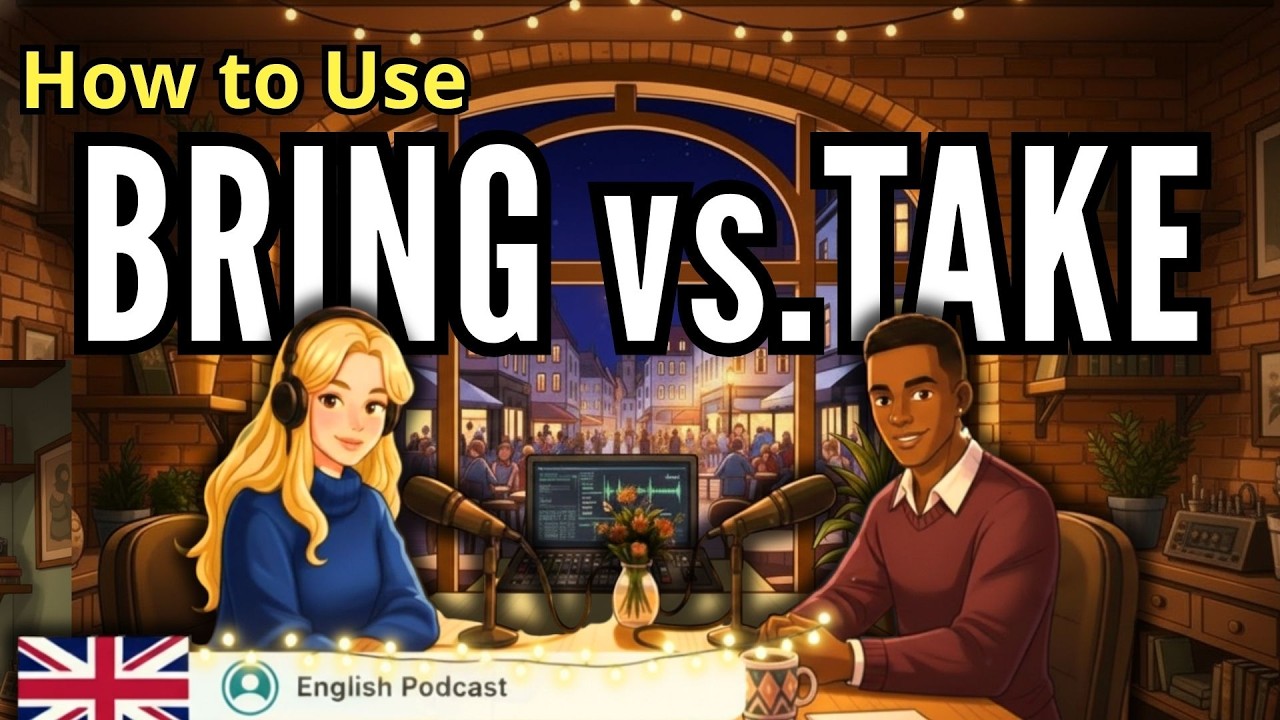 Как использовать BRING и TAKE в повседневной речи | Практика разговорной речи