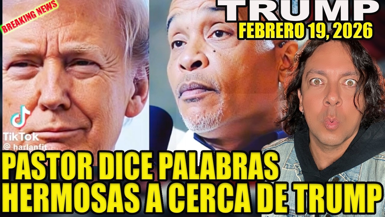 PASTOR DICE PALABRAS HERMOSAS A CERCA DE TRUMP