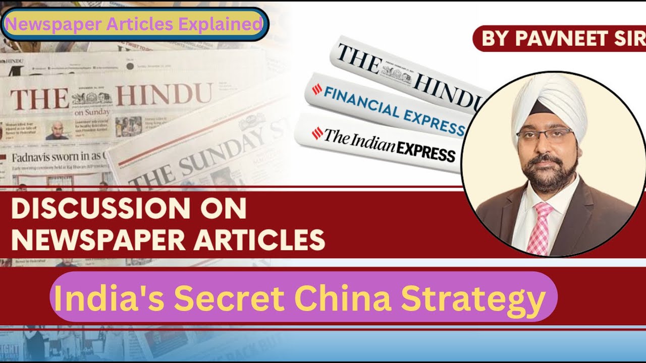 India's China Strategy Explained