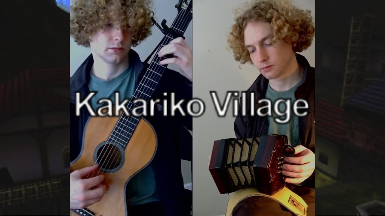Kakariko Village but it's Victorian parlour music (Concertina/Guitar)