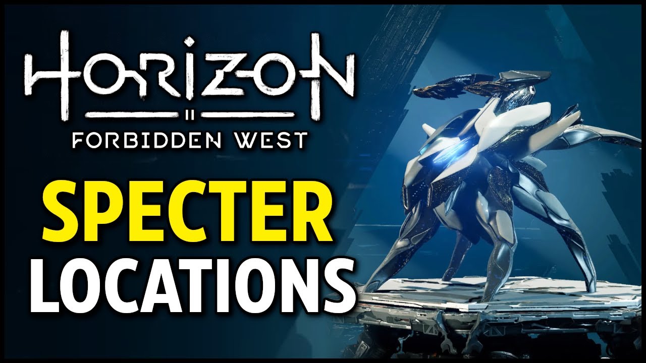 All Specter Locations - Horizon Forbidden West