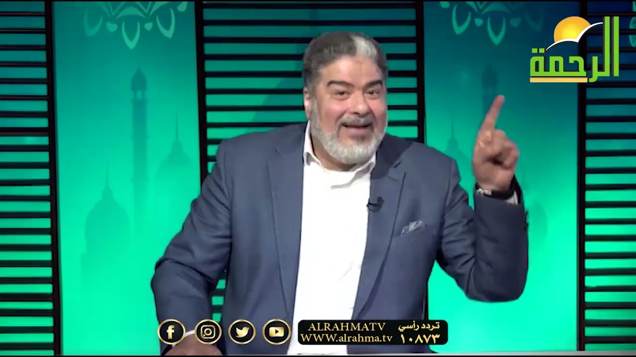 من هنا أنار الله قلبي | ينبوع السعادة | د/ رضا طعيمة