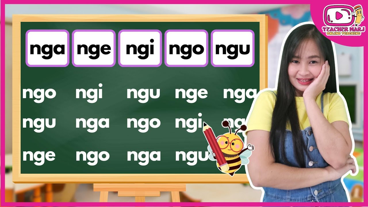 MATUTONG BUMASA NG ABAKADA PART9 | NGA NGE NGI NGO NGU | TEACHER MARJ ONLINE TEACHING