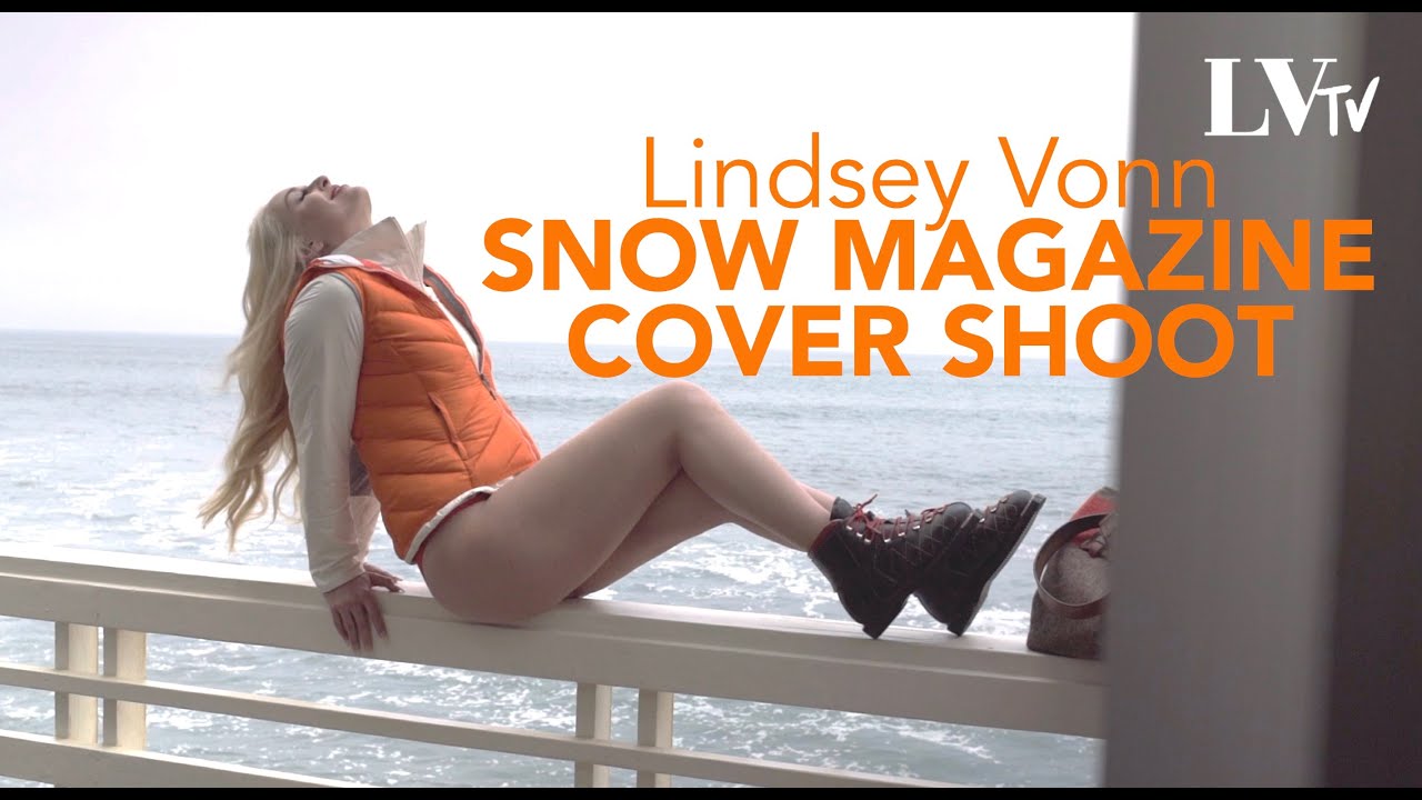 Lindsey Vonn Behind The Scenes Snow Magazine Shoot