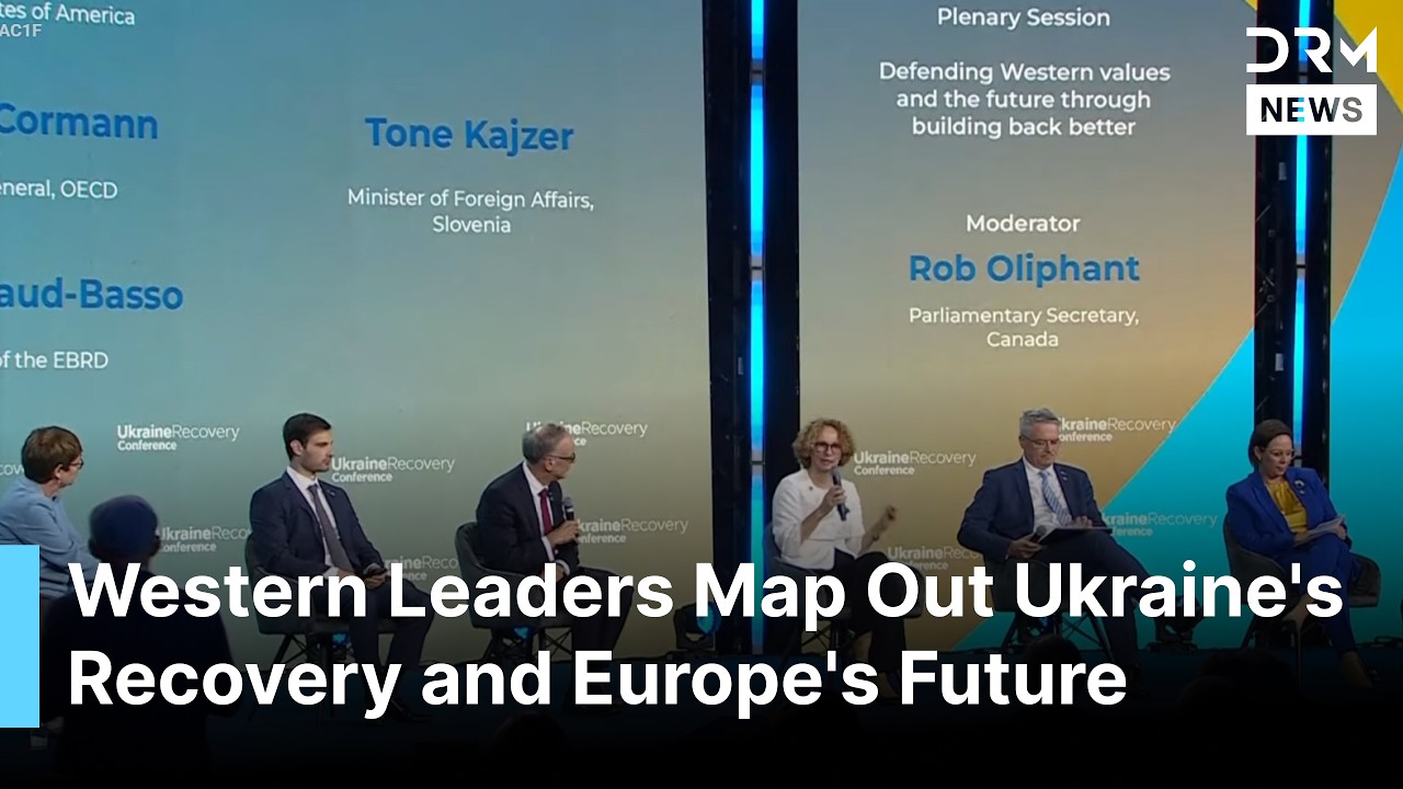 PANEL DISCUSSION: NATO, US & European Leaders Unite at Ukraine Recovery Conference in Poland | AC1G