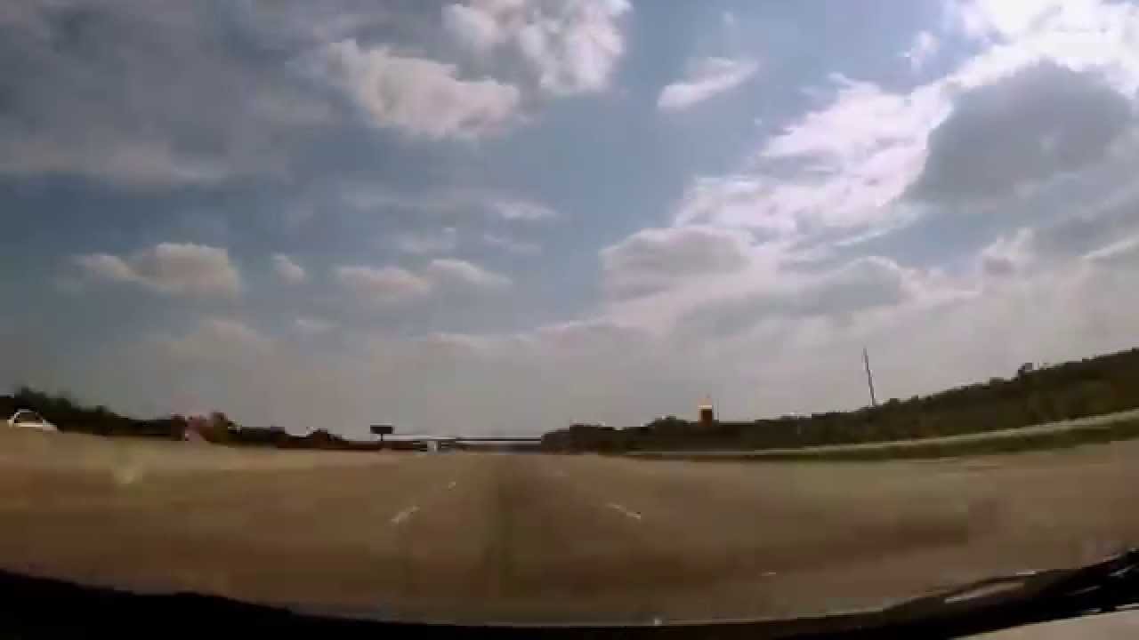 Dallas to Houston in 1 minute - Timelapse