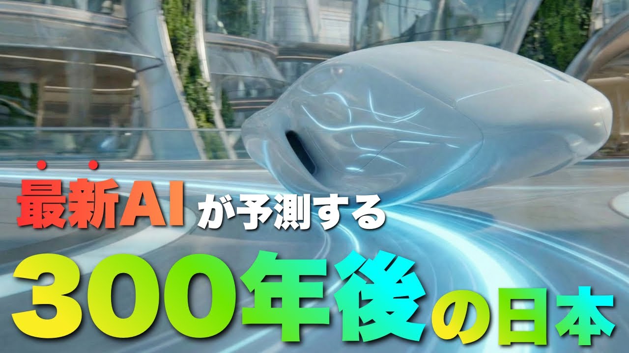 300年後の日本をのぞく。【未来予測&times;AI再現】