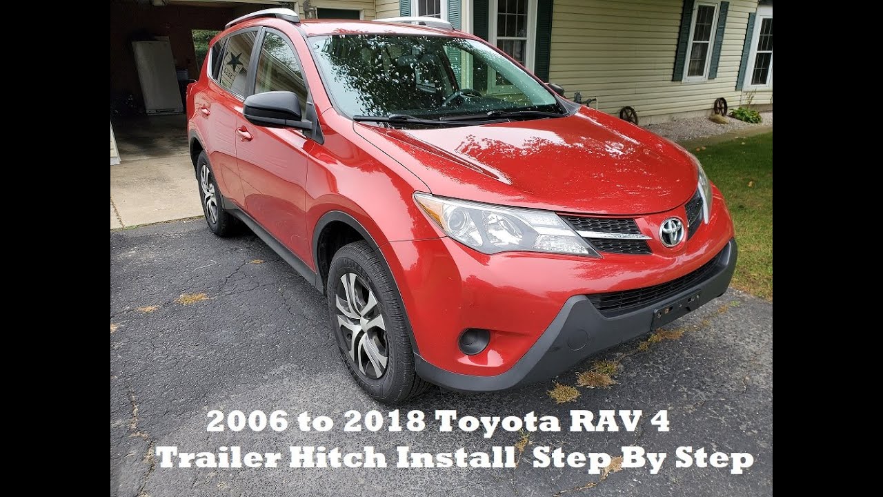 2006 to 2018 Toyota RAV 4 Hitch Install
