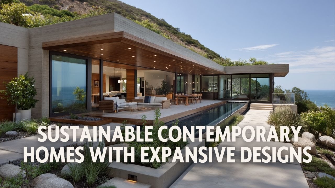 The Bay Area Luxury Houses Sustainable Contemporary Homes with Expansive Designs