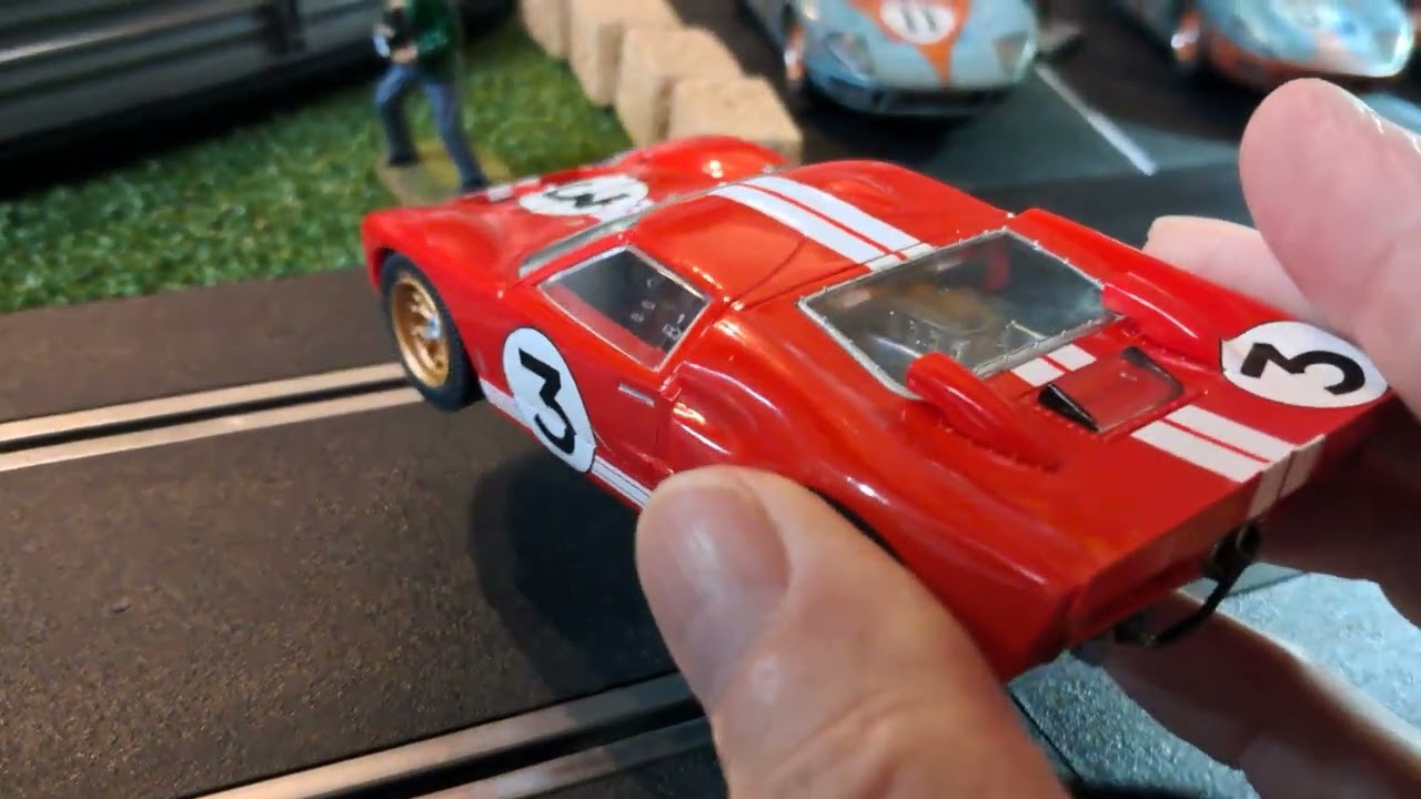 Scalextric Ford GT40 Le Mans 1966 #scalextric #ford #fordgt40 #lemans #fordvsferrari  #slotcars 