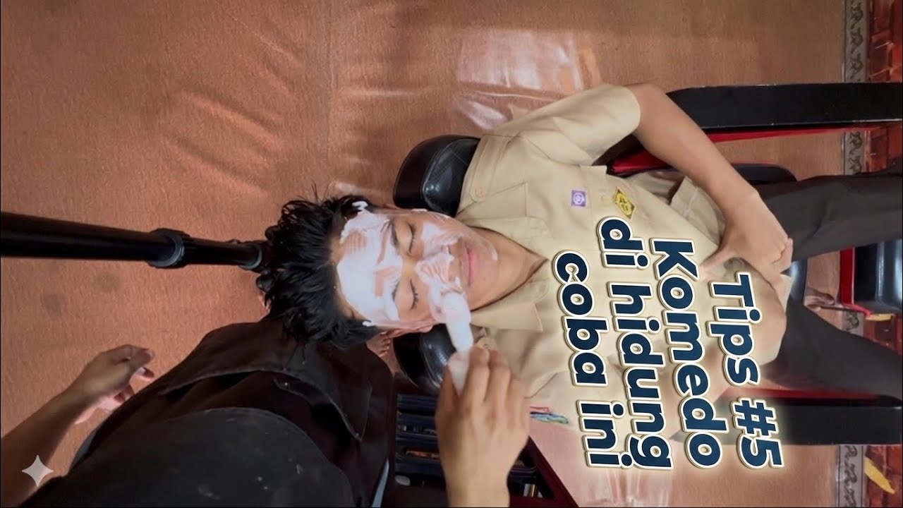 Tips #05 biar komedo ngak makin banyak dan wajah makin cerah #skincarecowok 