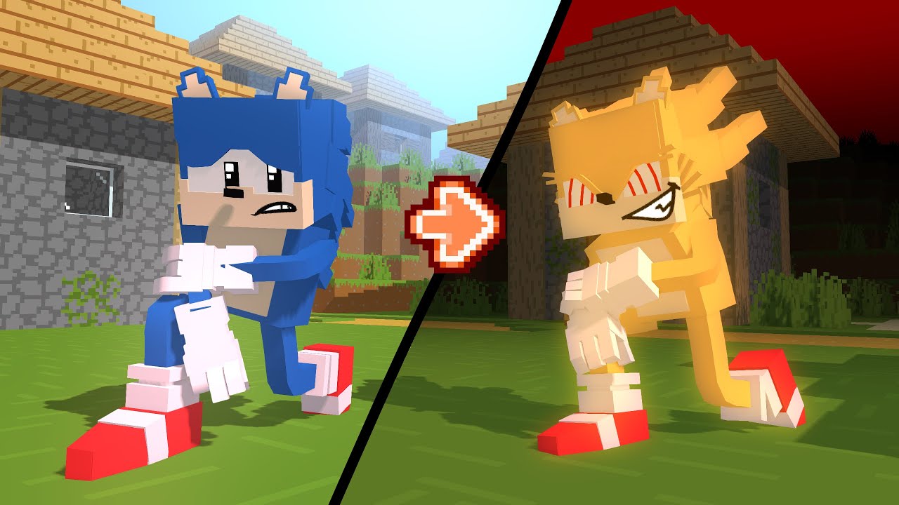 FNF Character Test | Gameplay VS Minecraft Animation | Fleetway Sonic